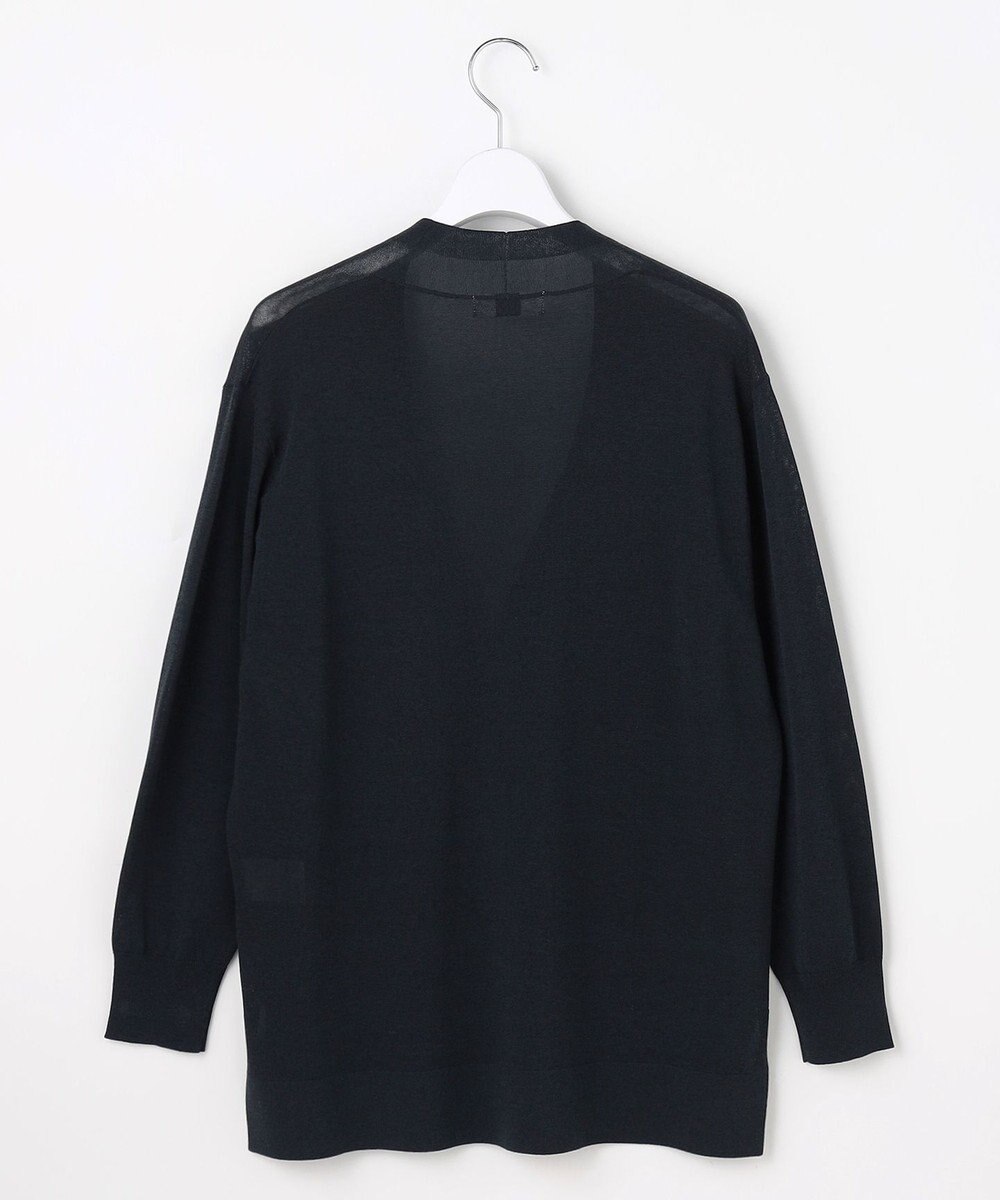 J.PRESS LADIES COOL ヴィスコース ミドル丈 カーディガン 