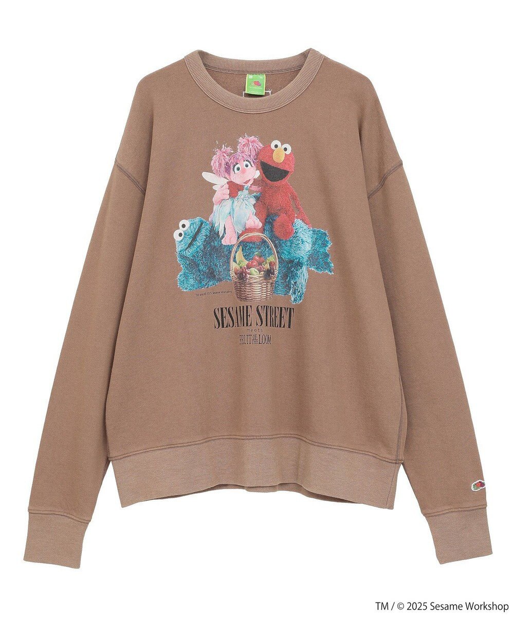 Green Parks セサミストリートミーツフルーツオブザルーム　スウェット 