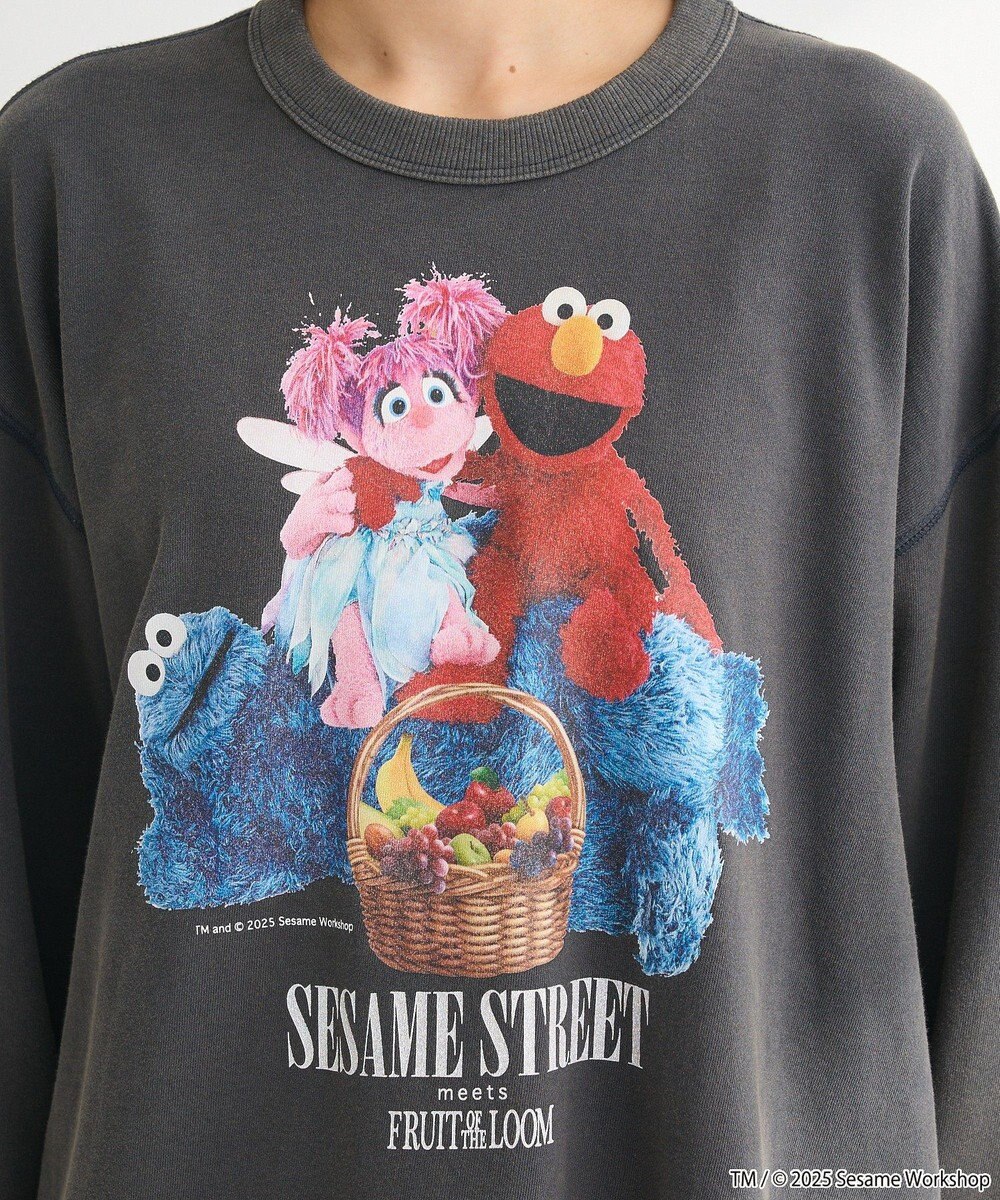 Green Parks セサミストリートミーツフルーツオブザルーム　スウェット 