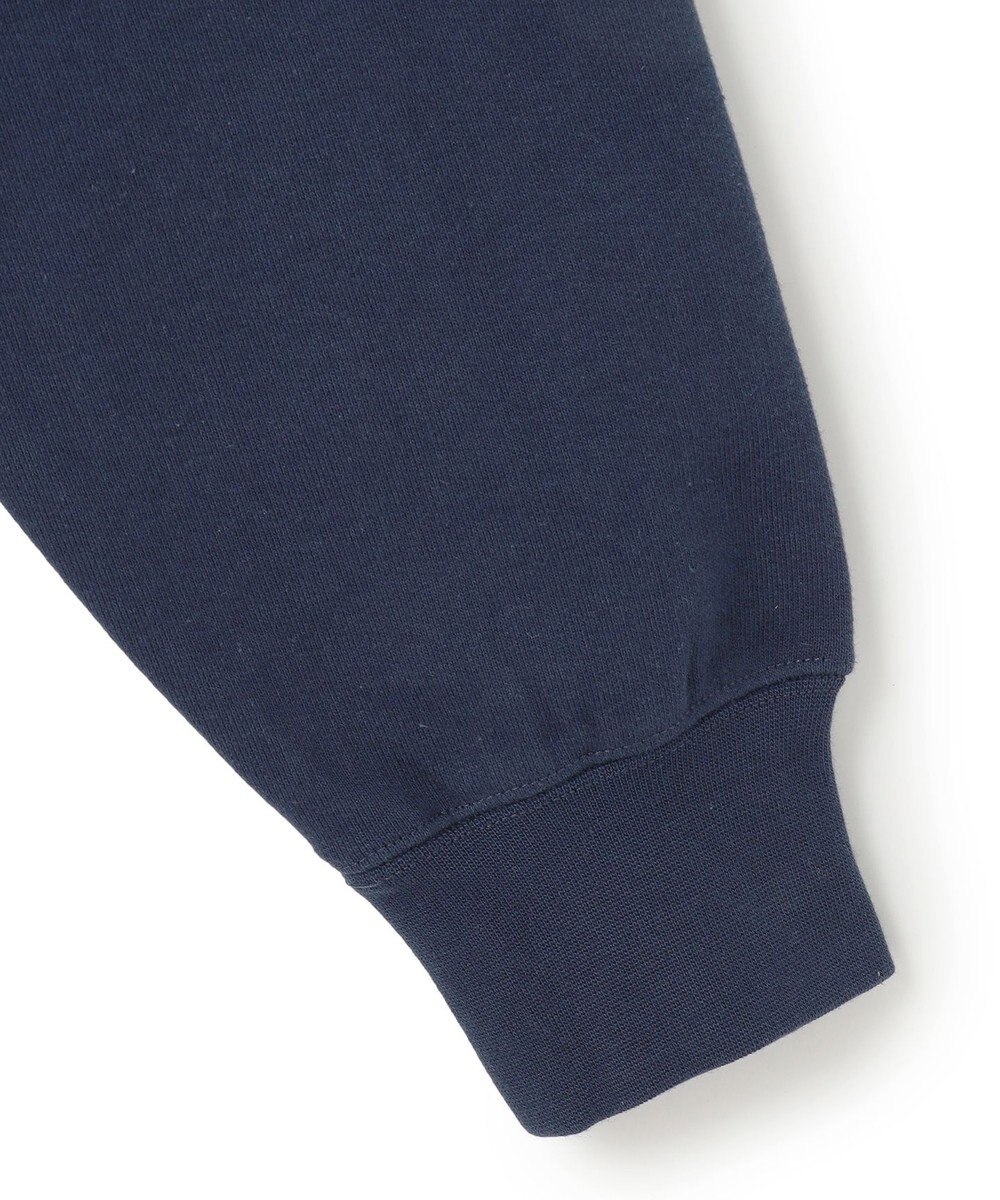 J.PRESS MEN 【AaronChang】【UNISEX】ワンポイントハーフジップ スウェットシャツ 