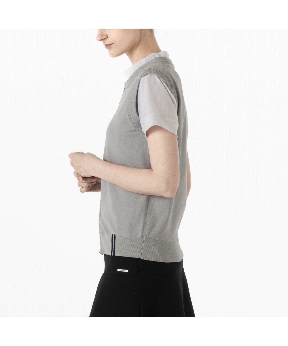 ZERO HALLIBURTON ジッパーサマーニットベスト ZHG-W5S3a 82976 