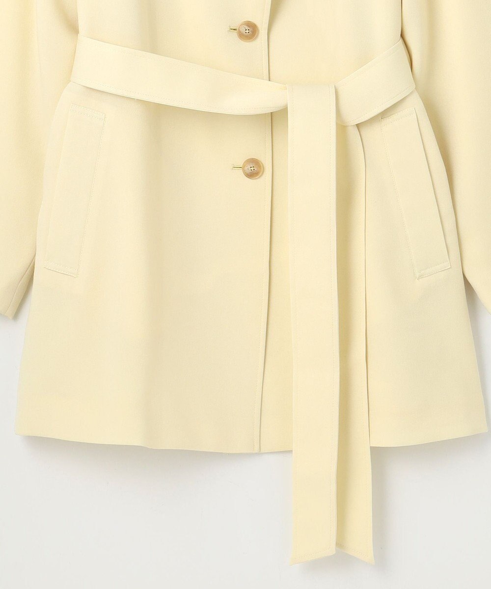 自由区 トロトレンチミドル丈 コート 