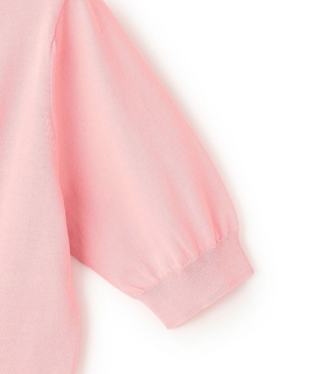 23区 【Oggi4月号掲載/洗える】プレミアムビオコットン 半袖 ニット 