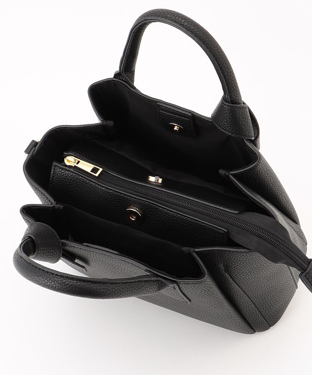 LA BAGAGERIE 【MONICA】リボンハンドルバッグ 