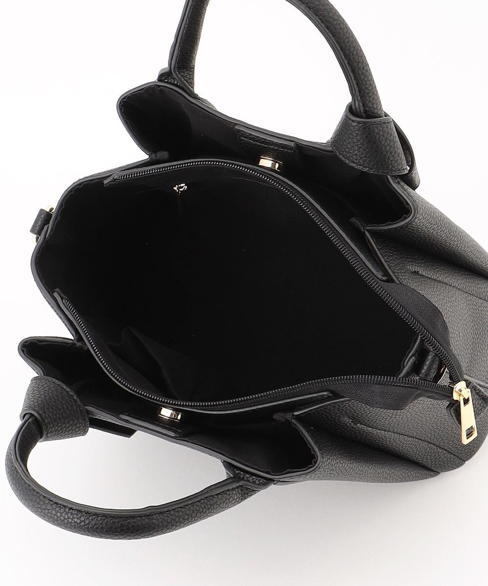 LA BAGAGERIE 【MONICA】リボンハンドルバッグ 