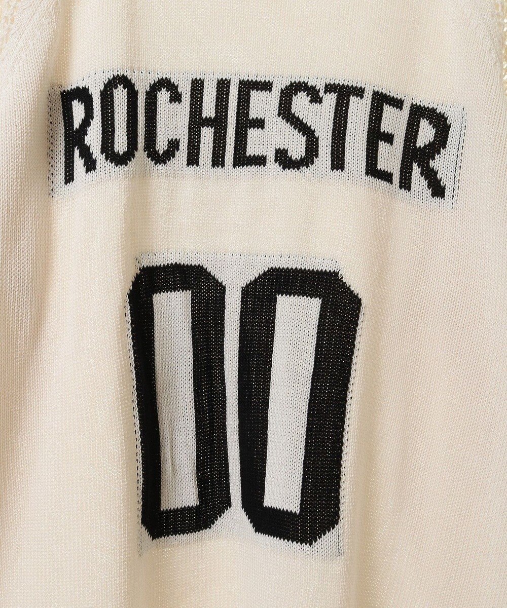 CRAFT STANDARD BOUTIQUE ロゴジャガードメッシュニットプルオーバー 