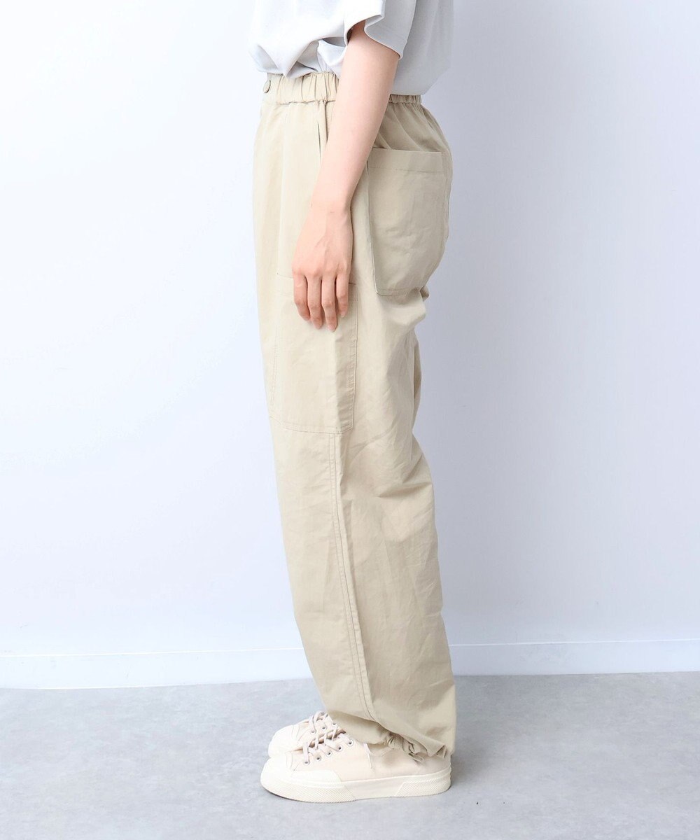 WHITE MAILS 【ユニセックス/軽量】COTTON PAPER  POPLIN DRAWSTRING ミリタリーパンツ 