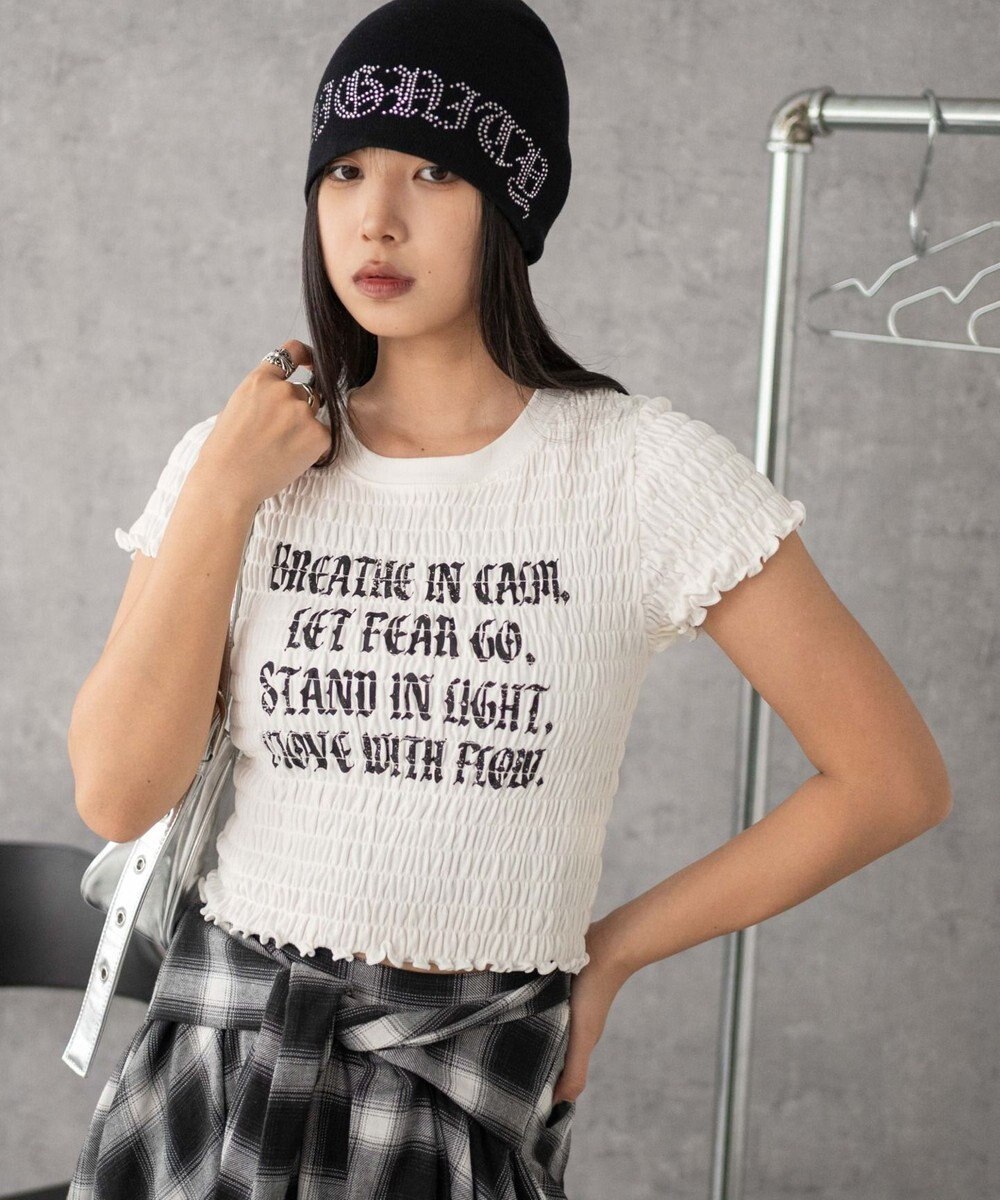 WEGO ロゴシャーリングちびT 