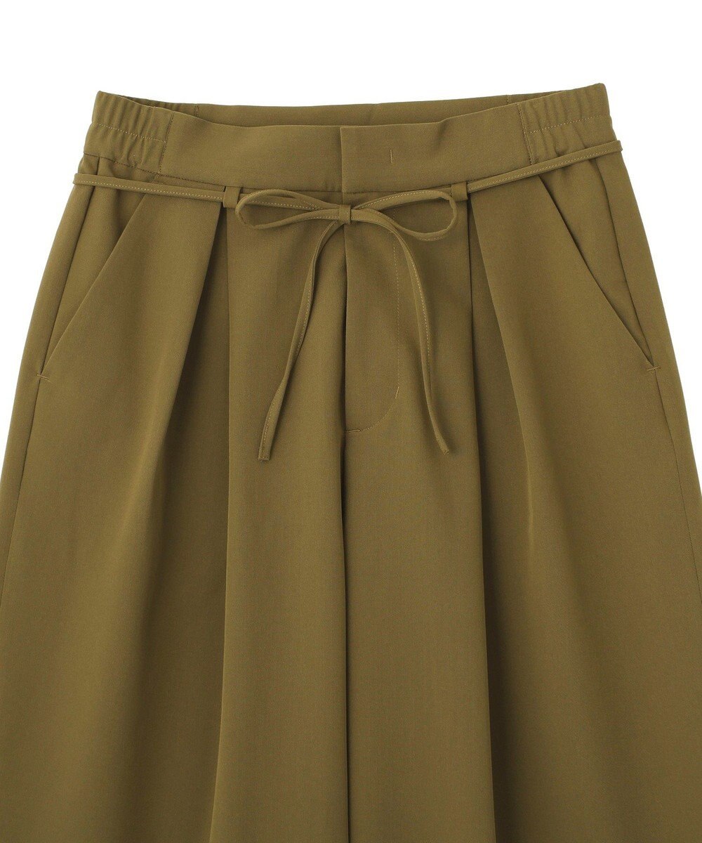 AMERICAN HOLIC リボン付きタックワイドパンツ 