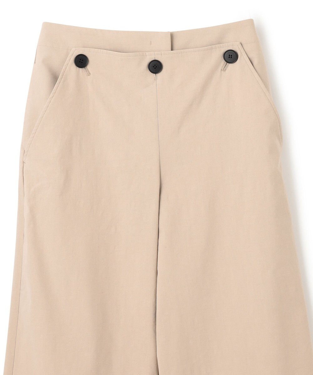 JOSEPH クリスピーストレッチ　ワイドトラウザーズ 