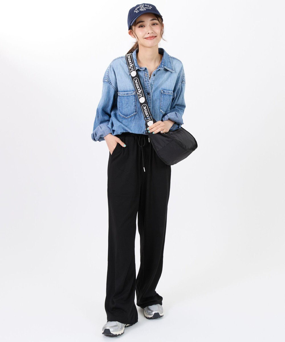 LeSportsac EVERYDAY HOBO/ロゴジャカードブラック 