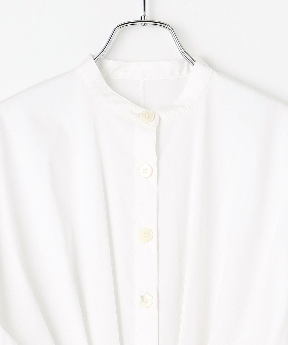 #Newans ナローウエストデザインブラウス 