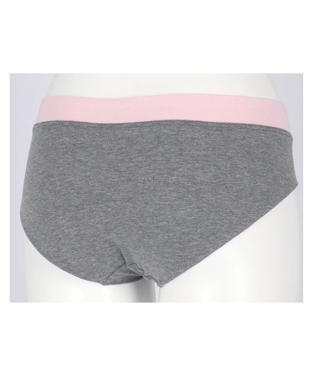une nana cool 綿ベア天竺 カラーブロッキング ショーツ 