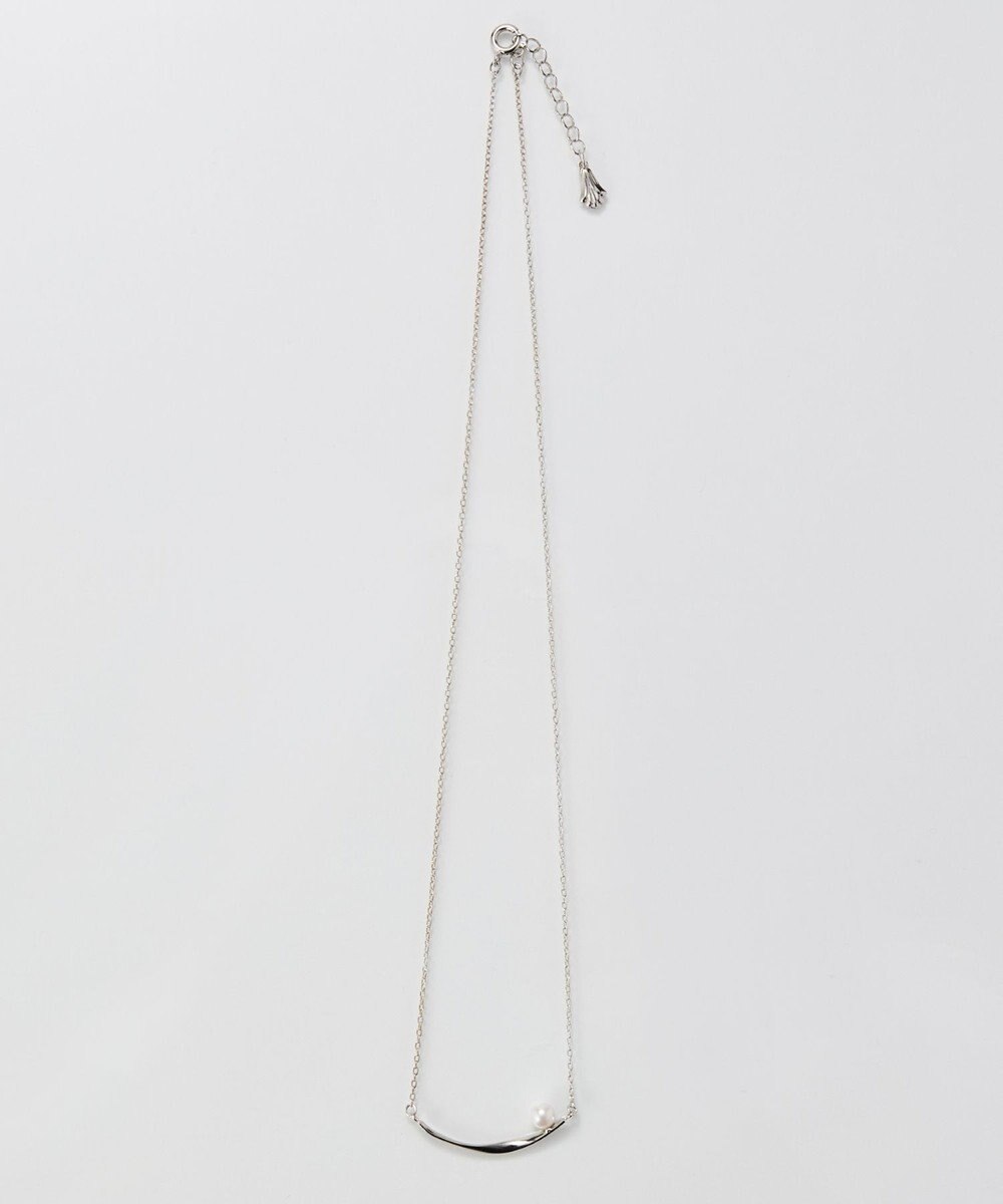 Phoebe 【金属アレルギー対応】スライヴパールネックレス　シルバー/全長:43～46cm/ニッケルフリー 