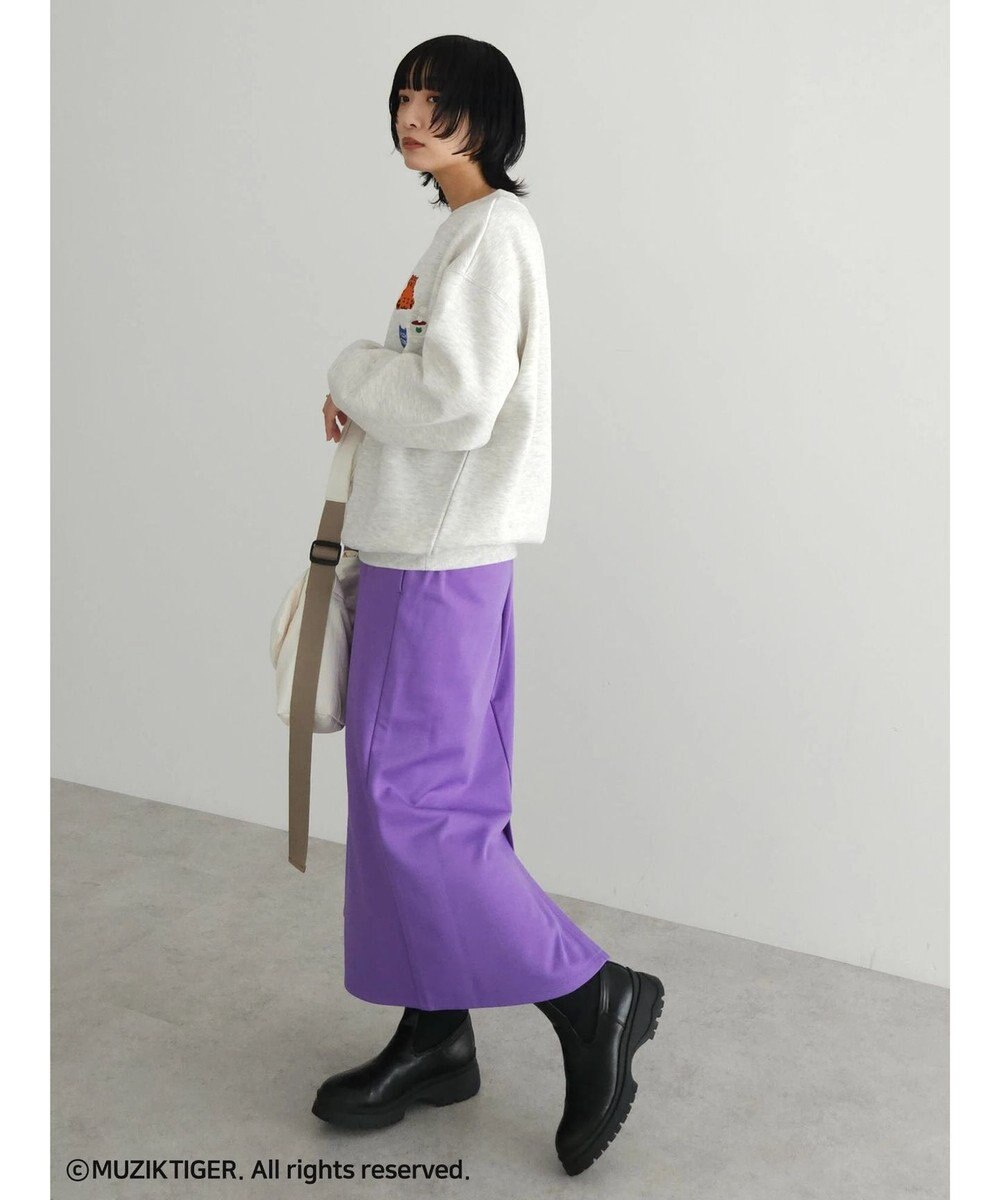 Green Parks ムジークタイガー／裏起毛刺しゅうプルオーバー 