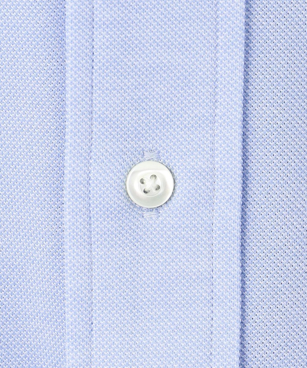 J.PRESS MEN 酷暑の清潔感もこれ一枚で【吸水速乾 / 抗菌防臭 / 防シワ】【J.PRESS OXFORD JERSEY】カノコインレイ半袖 シャツ / B.D. 