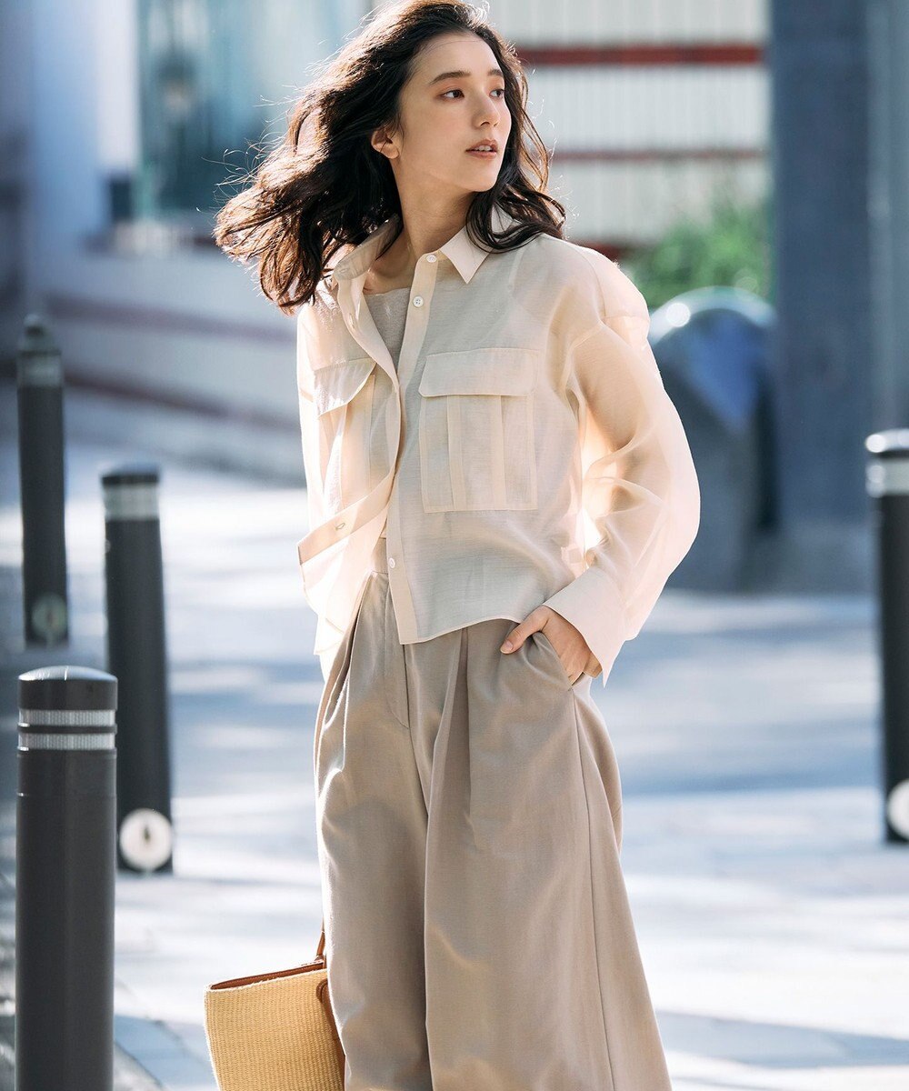 ICB L 【一部カラーのみ接触冷感・洗える】UnleashLite タックパンツ 