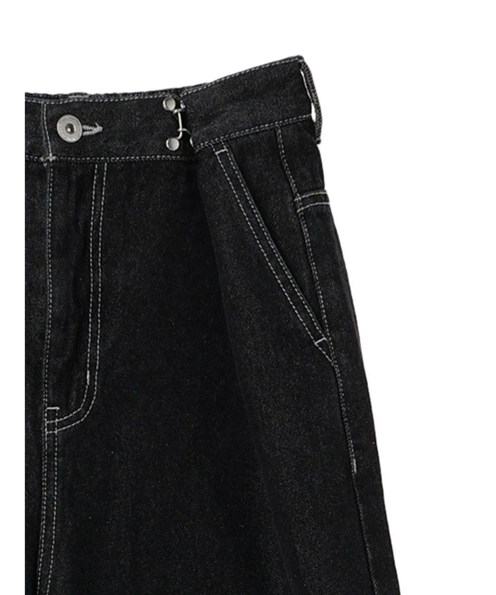 earth music&ecology タックホックデニムパンツ 