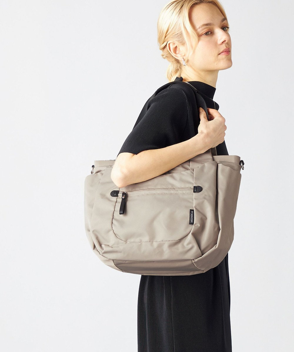 LA BAGAGERIE 【MONICA】ラウンド2WAYトートバッグ 