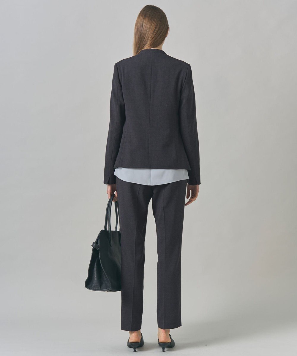 ICB L 【UVカット・洗える】ウール2WAYストレッチ スティックパンツ 