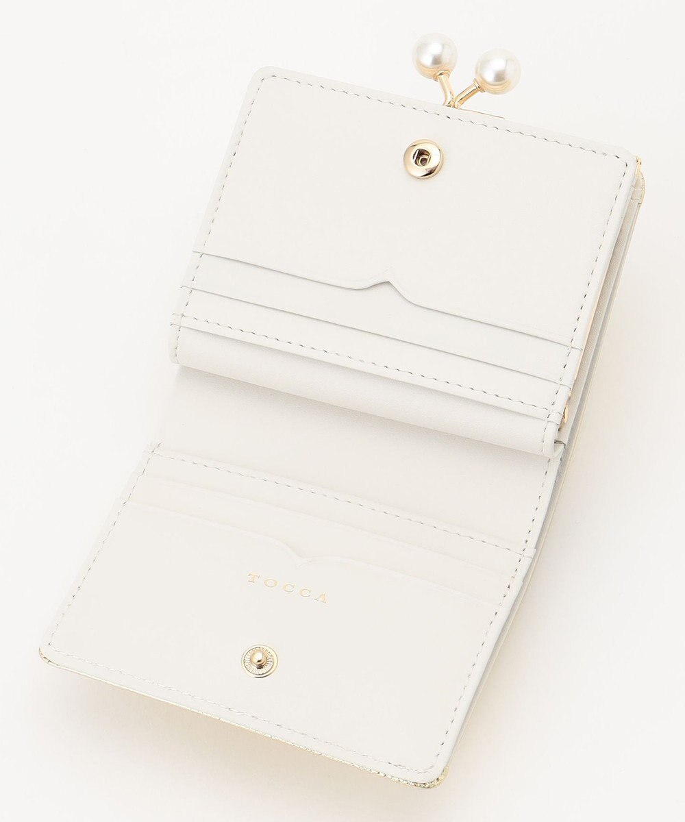 TOCCA POINT OF PEARL BIIFOLOD WALLET 2つ折り財布 