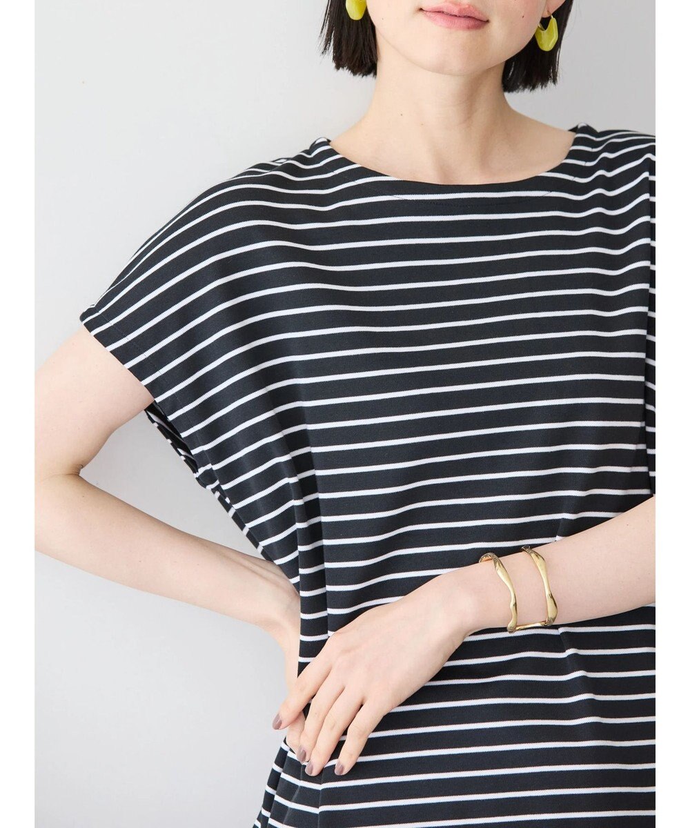 AMERICAN HOLIC バックボタンフレンチスリーブプルオーバー 