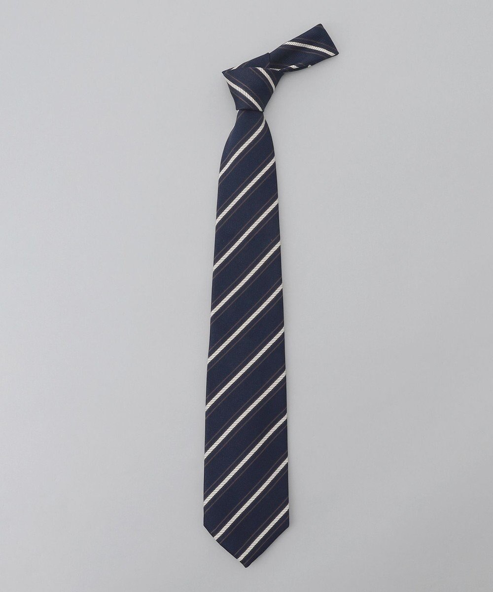 GOTAIRIKU GOTAIRIKU別注【日本製】シルク ネクタイ_ストライプ 