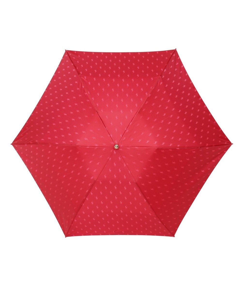 MOONBAT POLO RALPH LAUREN(ポロ ラルフローレン)折りたたみ傘 PPジャカード 