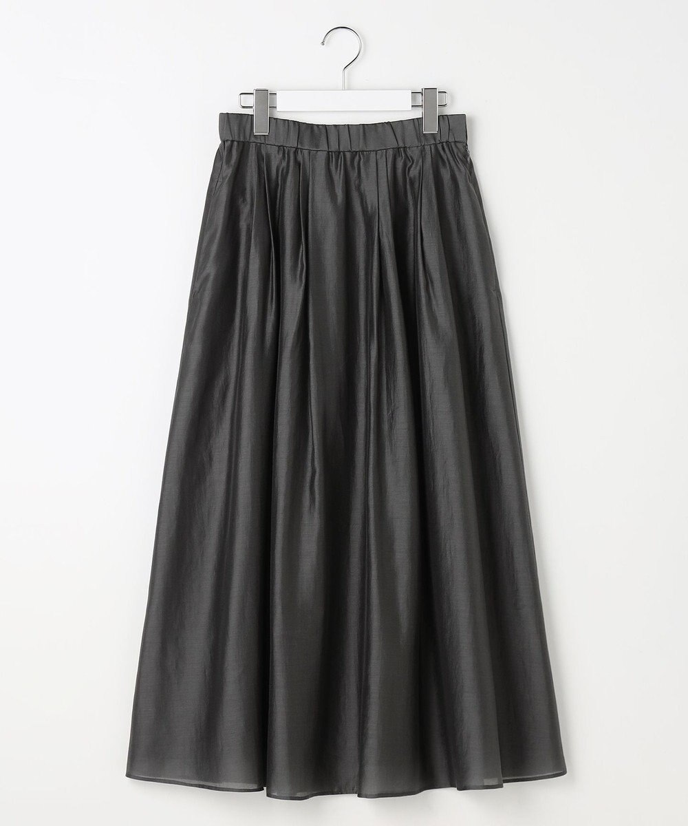 自由区 L エアリーローンプレーン スカート 