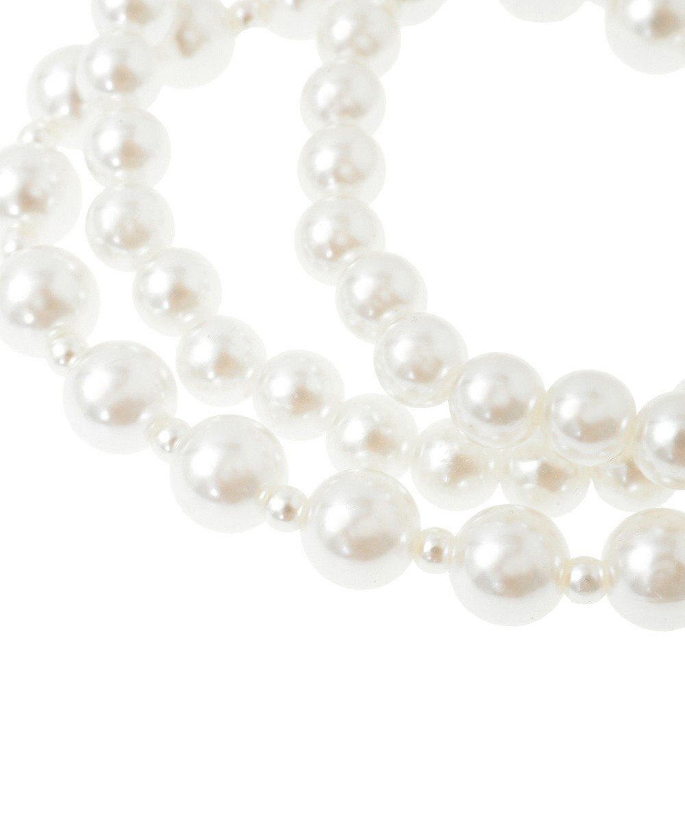 Green Parks ・ＨＡＬＦ　ＴＩＭＥ　１０連パールブレスレット 