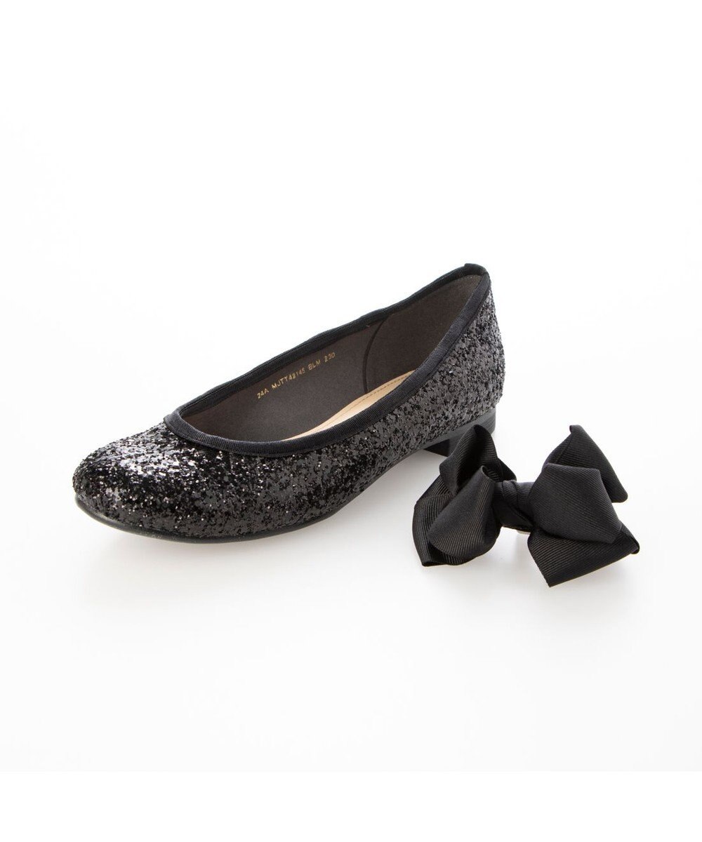 MODE ET JACOMO <MODE ET JACOMO>ラウンドリボンバレエシューズ 