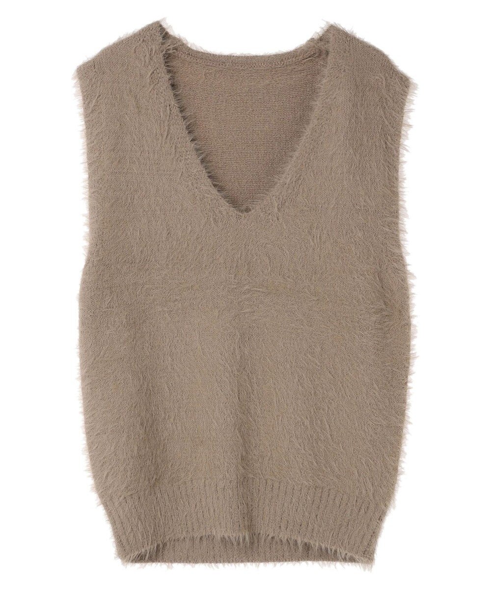 Green Parks ・Ｐｅｔｉｔ　Ｆｌｅｕｒ　シャギーニットベスト 