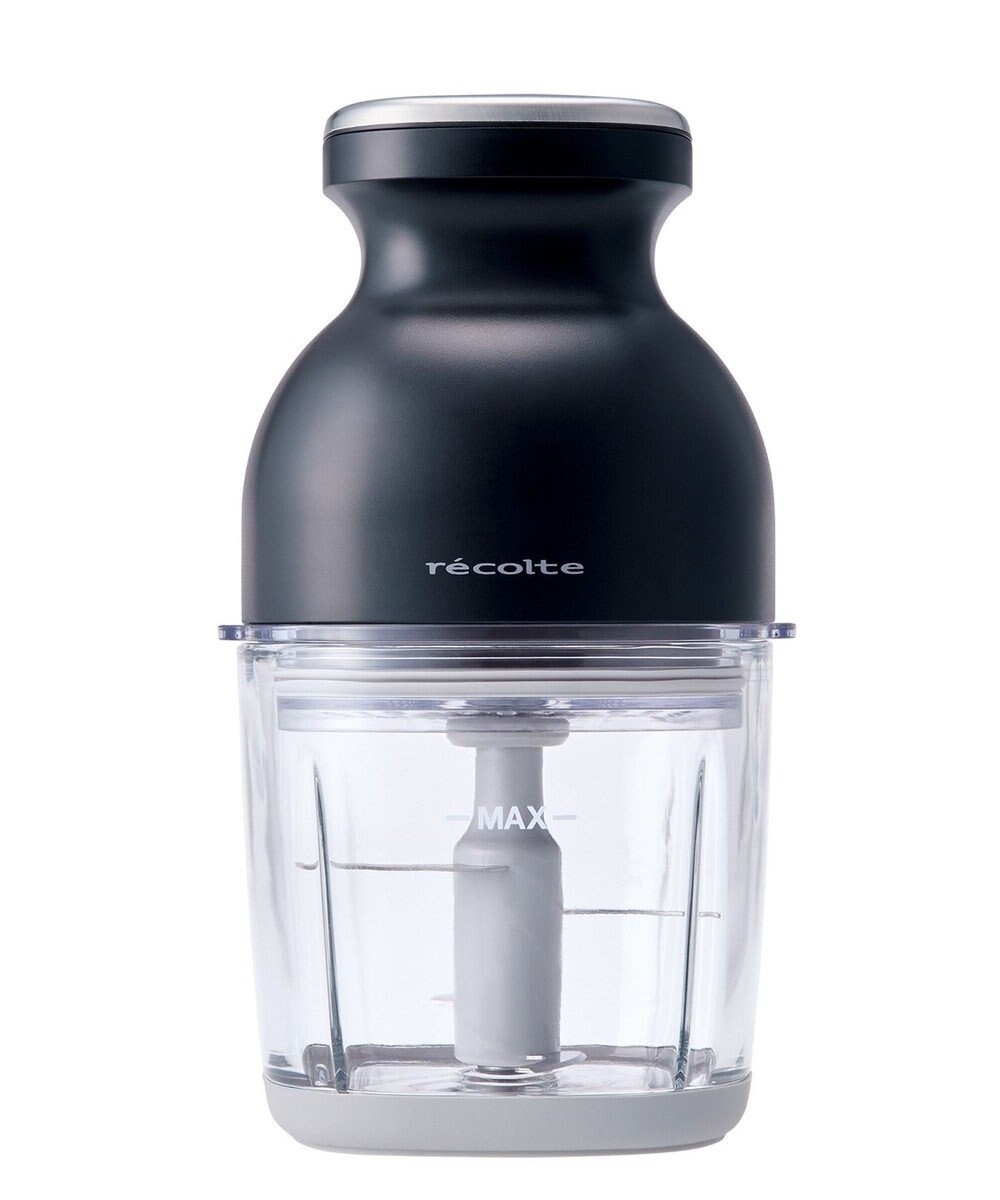 YAMATO テーブル＆キッチン 【レコルト】コードレスカプセルカッターボンヌ  ナチュラルブラック  RCP-7(BK) 