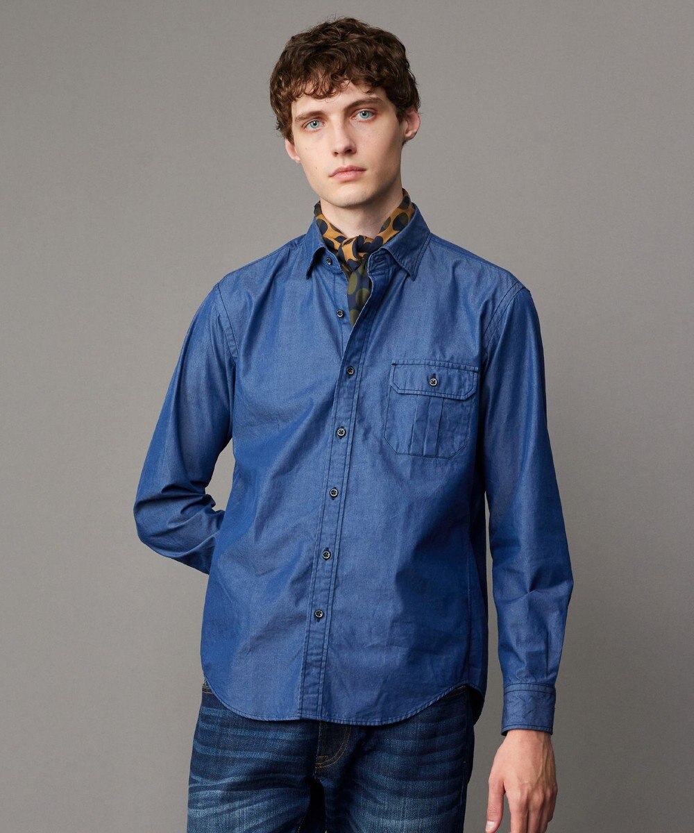 JOSEPH ABBOUD 【キングサイズ・新たな環境配慮型素材使用】サスティナブルファブリック  テンセルツイル  シャツ 