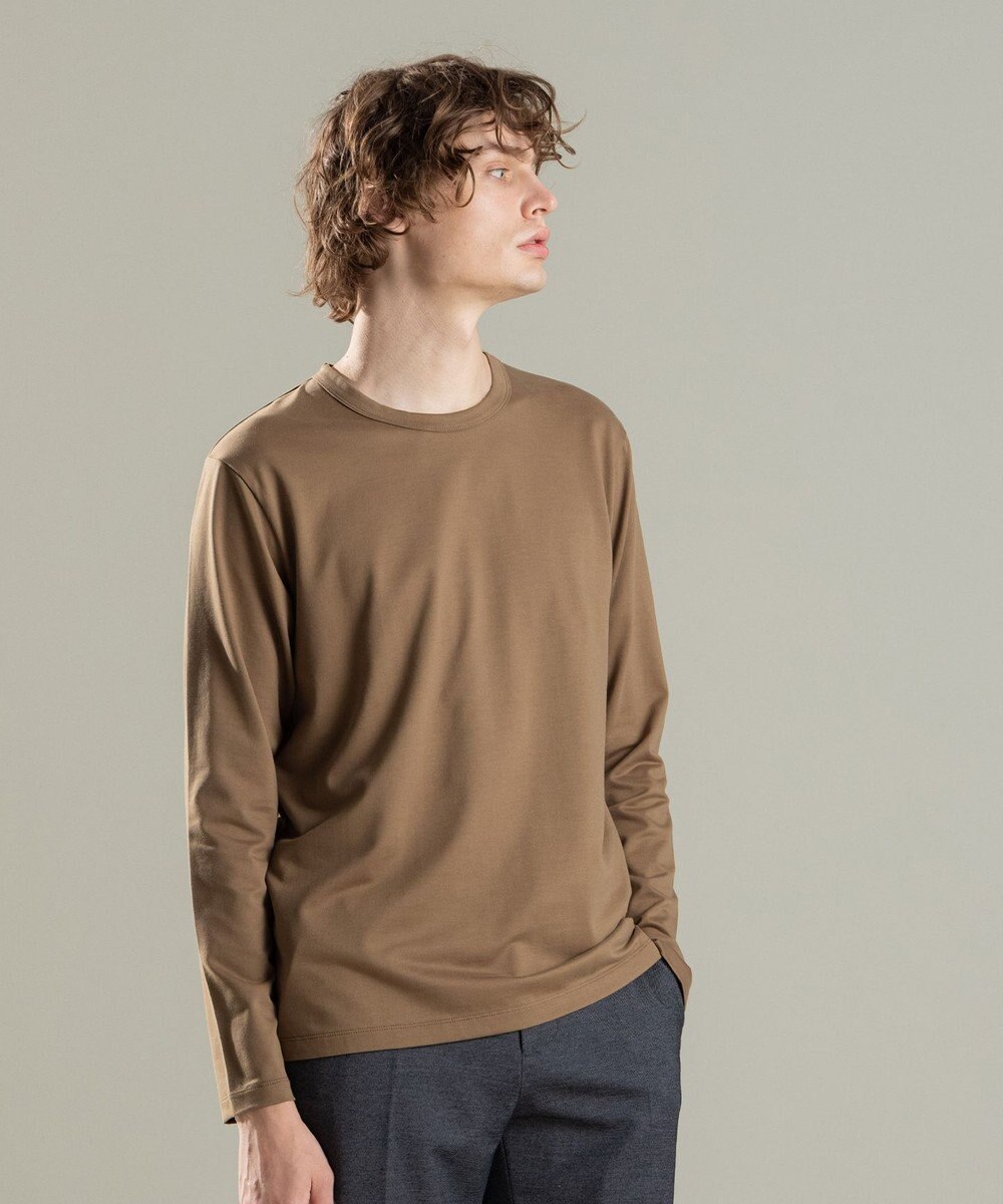 JOSEPH HOMME SUVIN SOFT JERSEY CREW NECK 