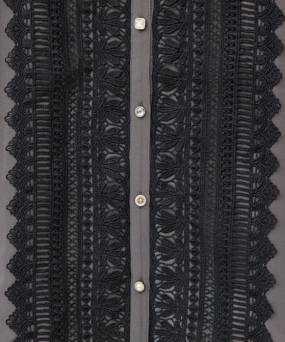 Green Parks ・ＥＬＥＮＣＡＲＥ　ＤＵＥ　フロントレースブラウス 