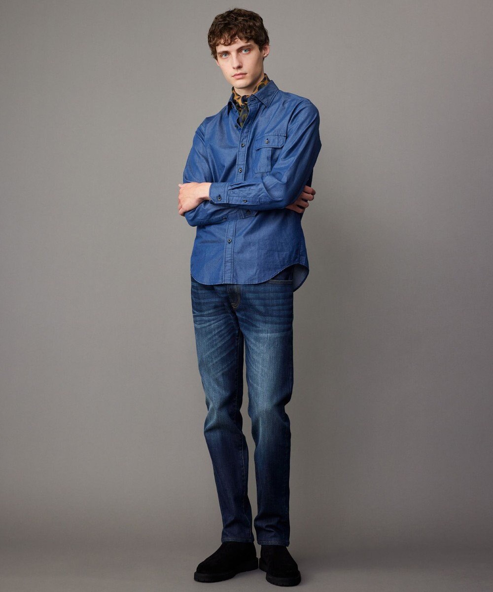 JOSEPH ABBOUD 【キングサイズ・新たな環境配慮型素材使用】サスティナブルファブリック  テンセルツイル  シャツ 