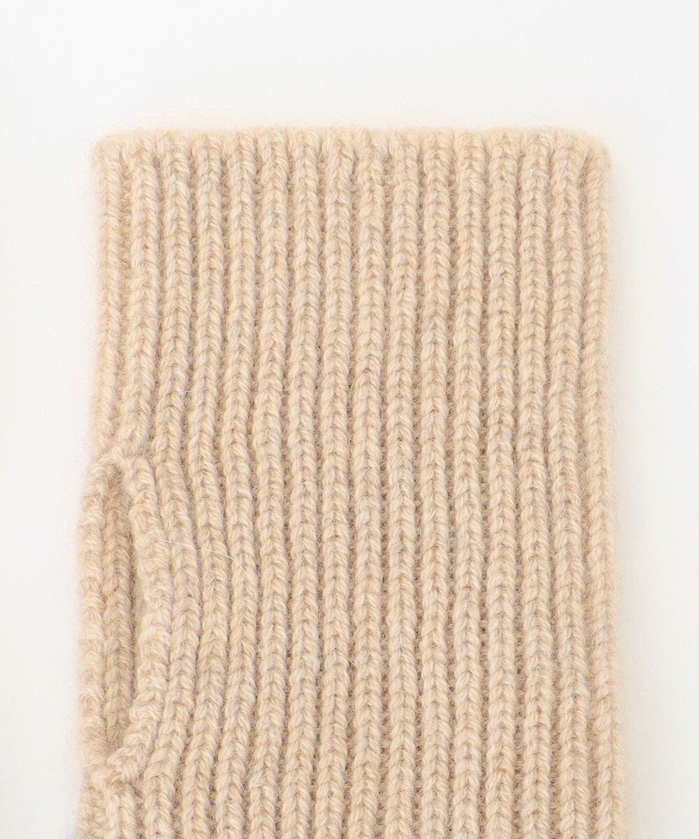 MOONBAT 【カシミヤ100%】リブニットアームウォーマー 