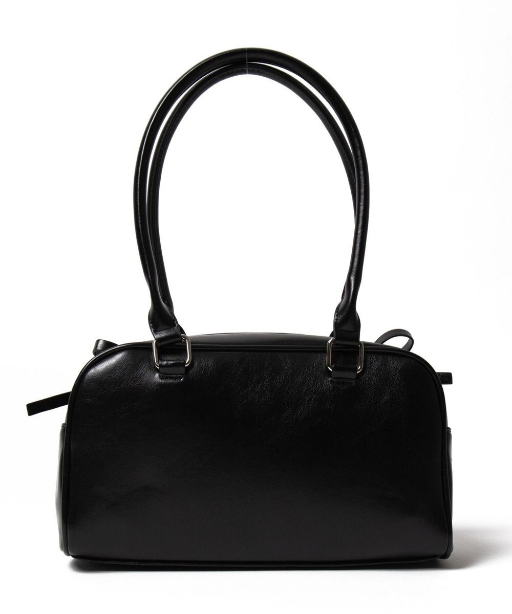 WEGO リボン付きボストンバッグ 