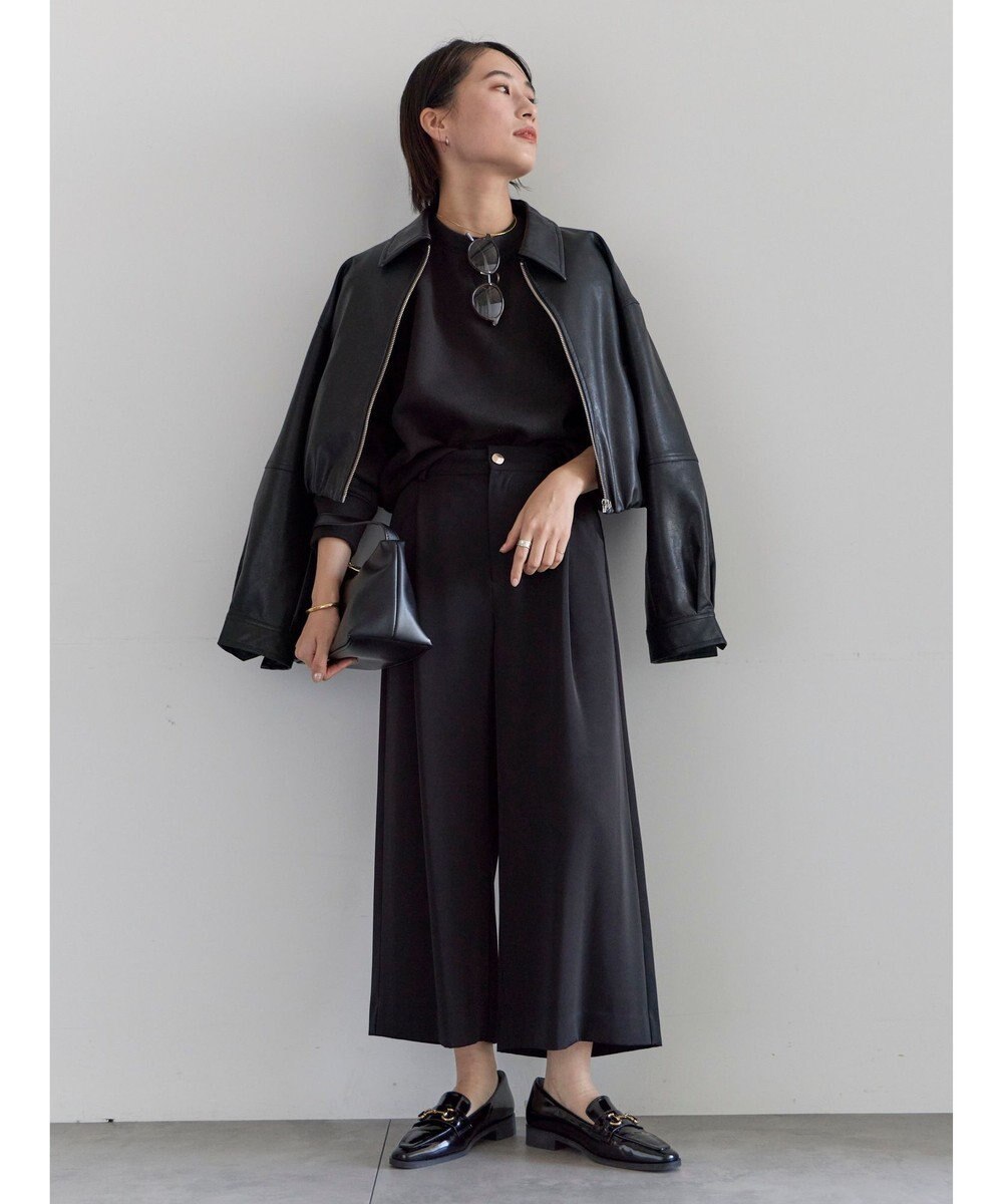 Te chichi タックポケットワイドクロップトパンツ 