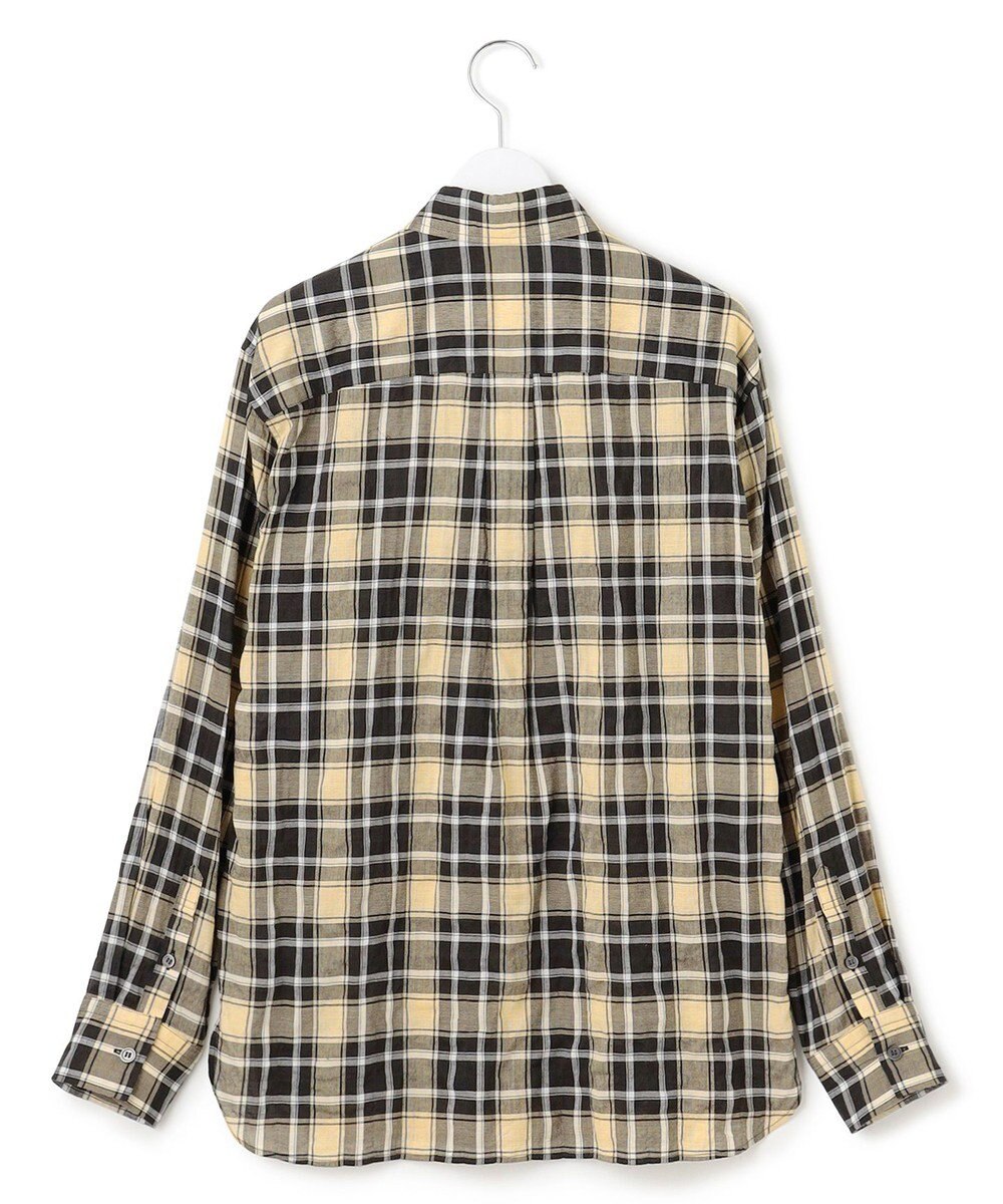 23区 【WEB限定】シャーリング チェック シャツ 