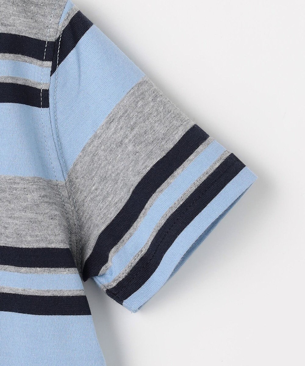 J.PRESS KIDS 【100-130cm】マルチボーダー 半袖Ｔシャツ 