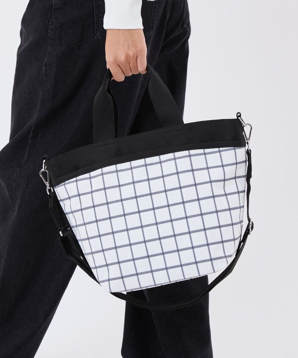 LeSportsac BUCKET TOTE/モノクラスチェック 