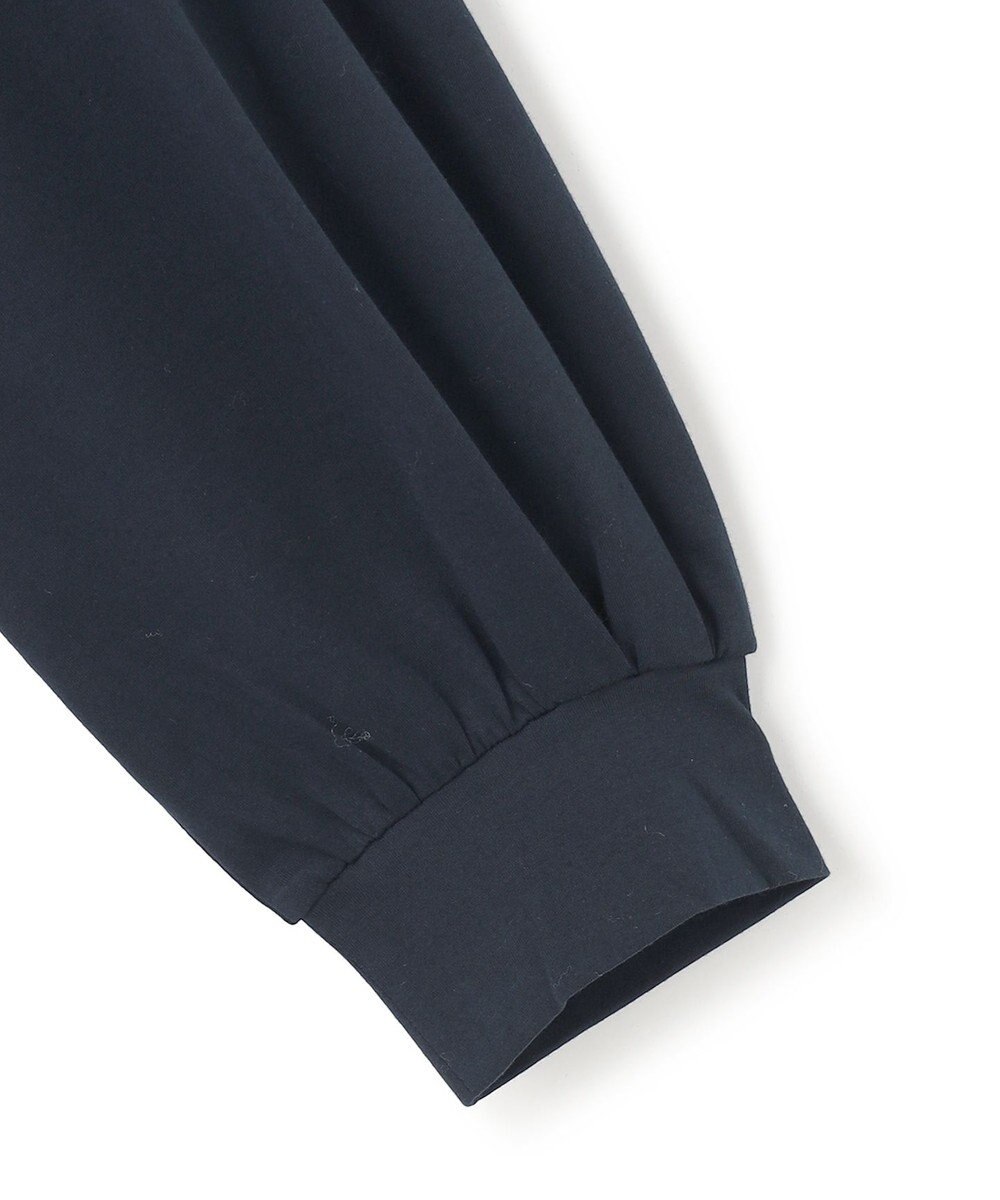 ICB L 【接触冷感・UVケア・洗える】コンフォートプレーティング パフスリーブカットソー 