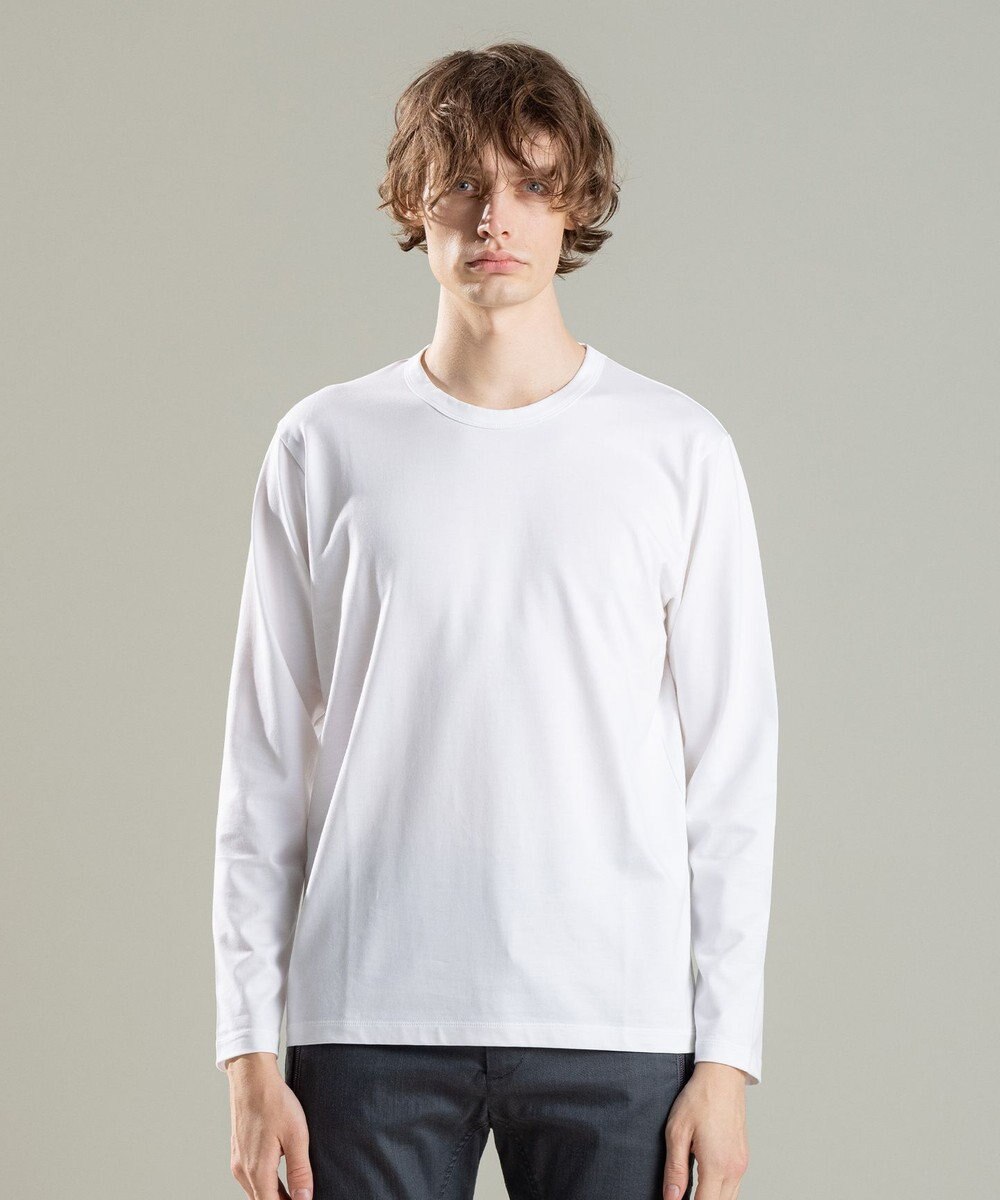 JOSEPH HOMME SUVIN SOFT JERSEY CREW NECK 