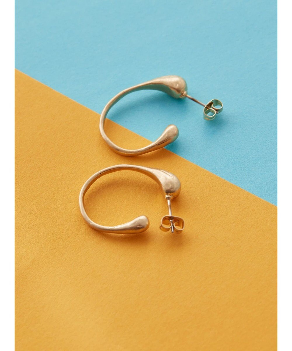 AMERICAN HOLIC 変形フープメタルピアス 