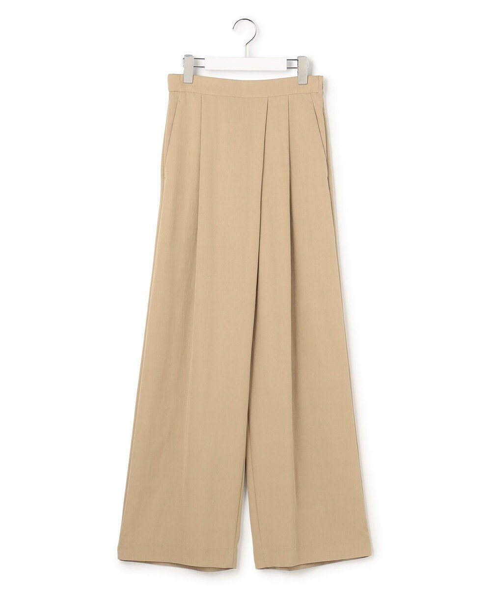 23区 S 【先行予約】ドレープツイル アシンメトリー ワイド パンツ 