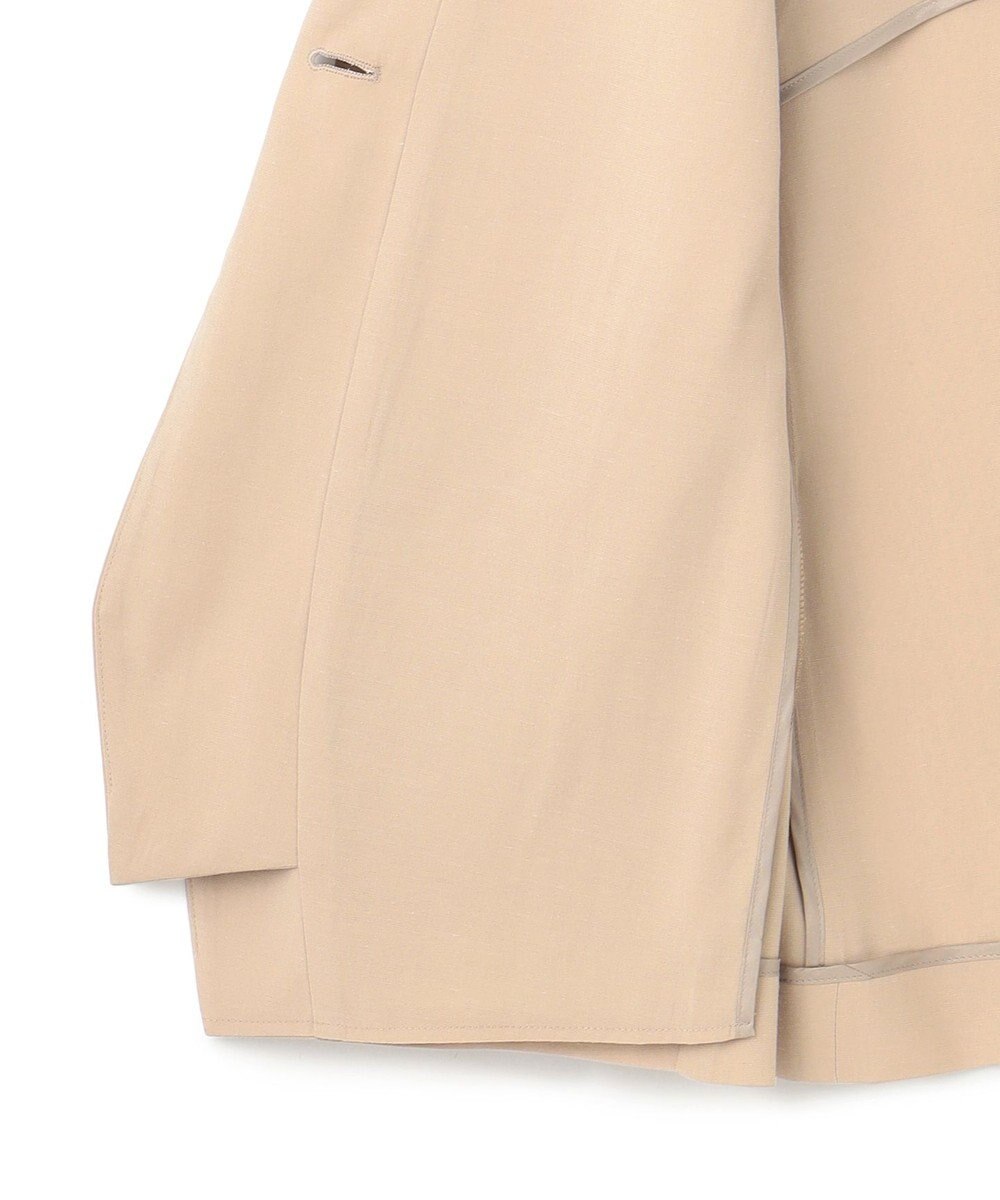 ICB 【接触冷感・UVカット・洗える】 T/Rドライリネン ジレ 