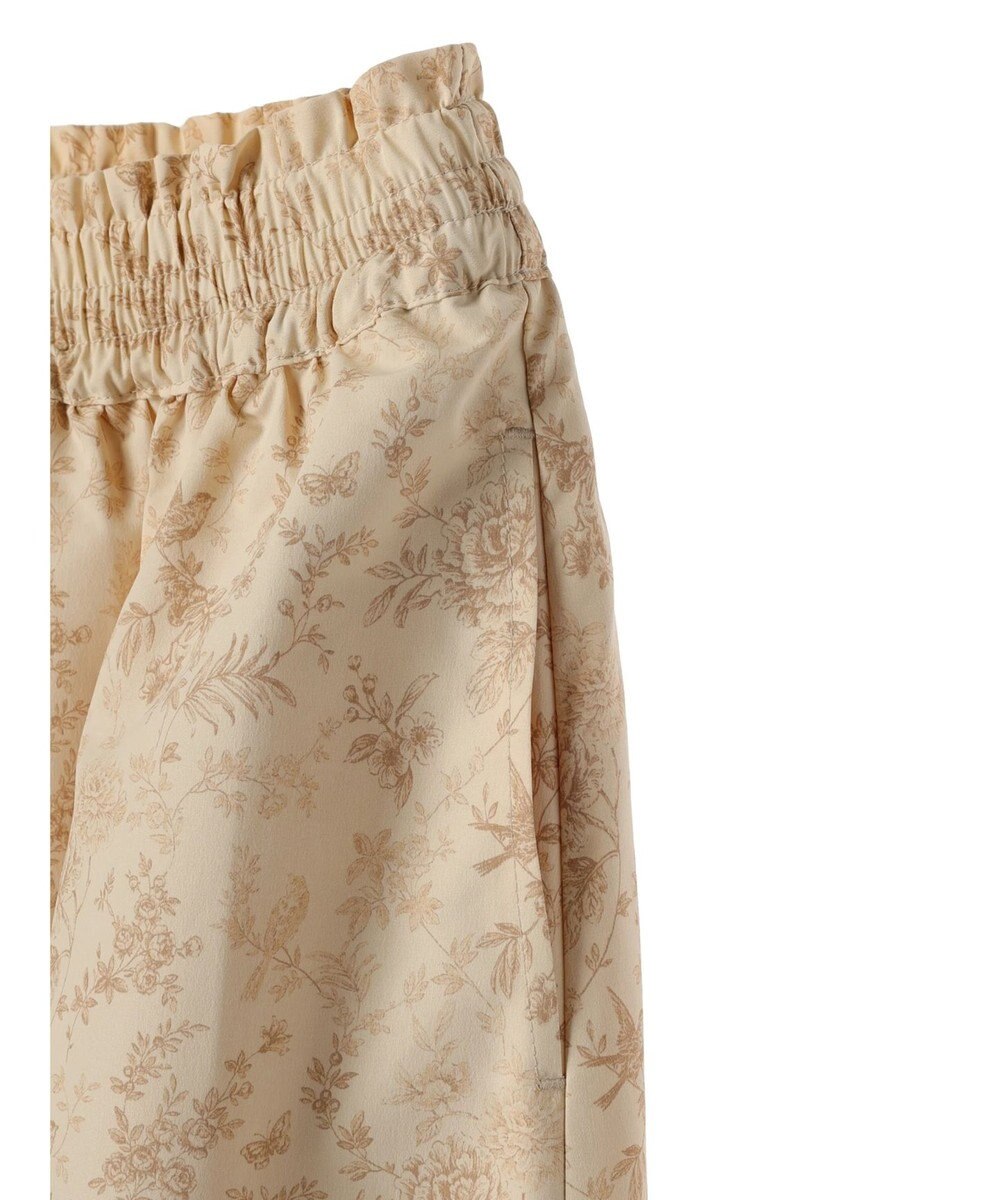 earth music&ecology フラワーティアードテックスカート 