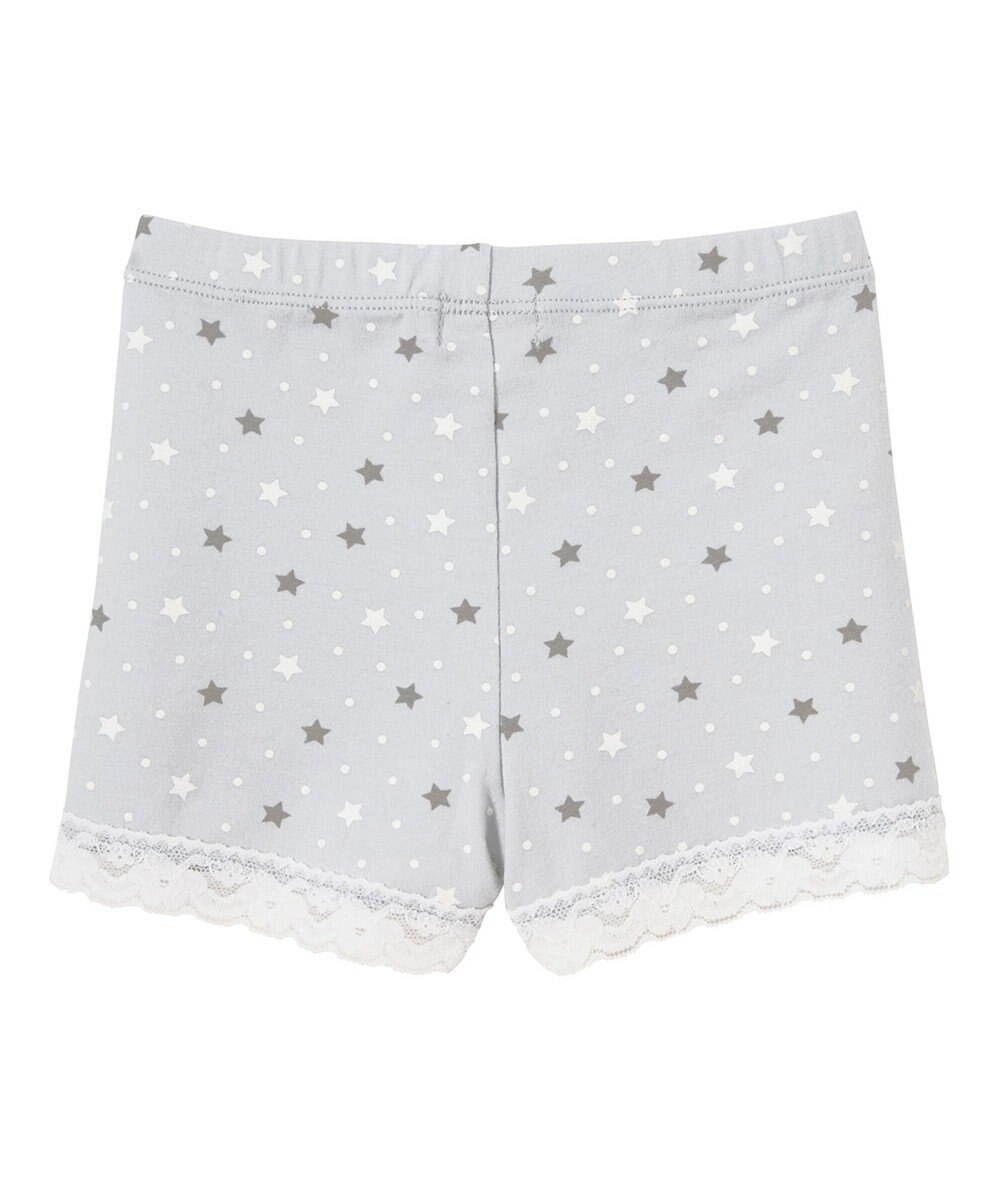 MIKI HOUSE HOT BISCUITS 【80-130cm】 裾レース オーバーパンツ 